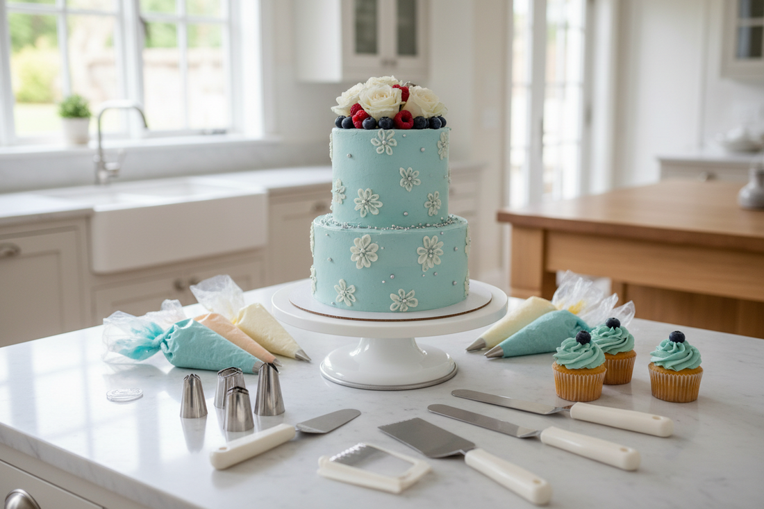 How to Build a Simple Cake Decorating Setup at Home