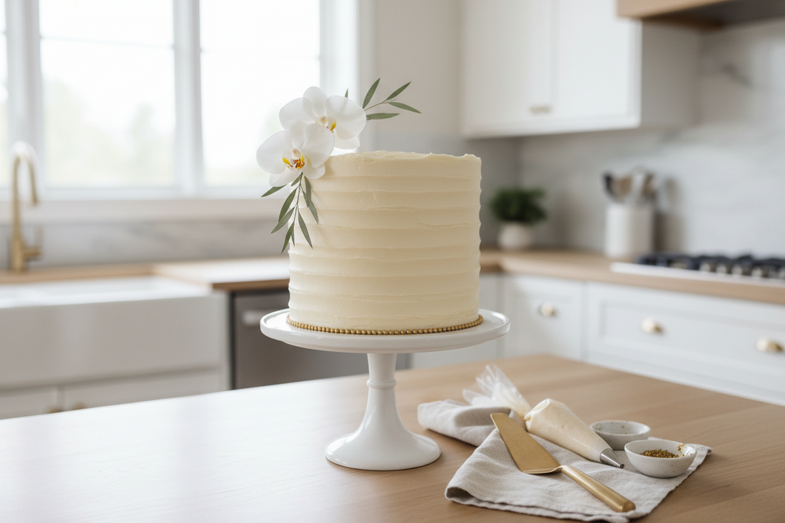 The Art of Finishing Cakes with Simple Decorating Tools
