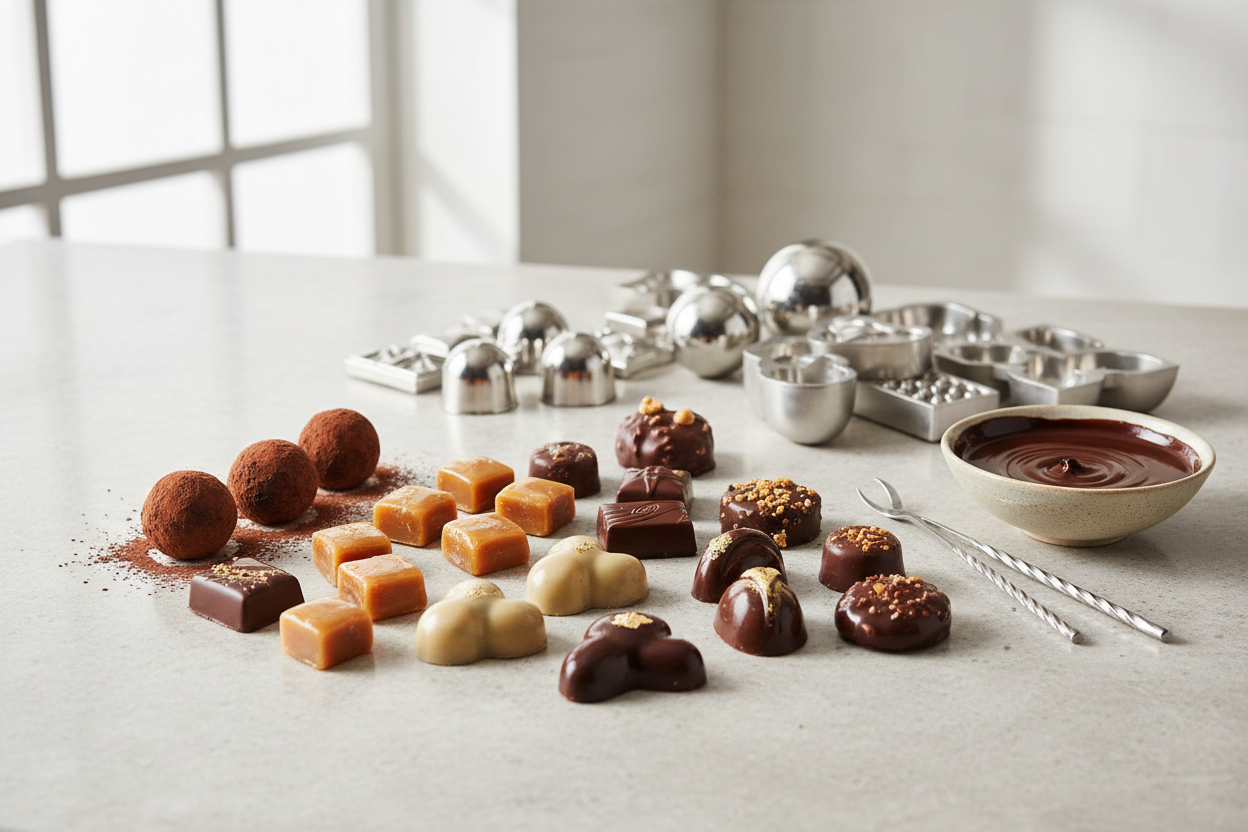 Chocolate and Candy Making Essentials for Creative Home Baking