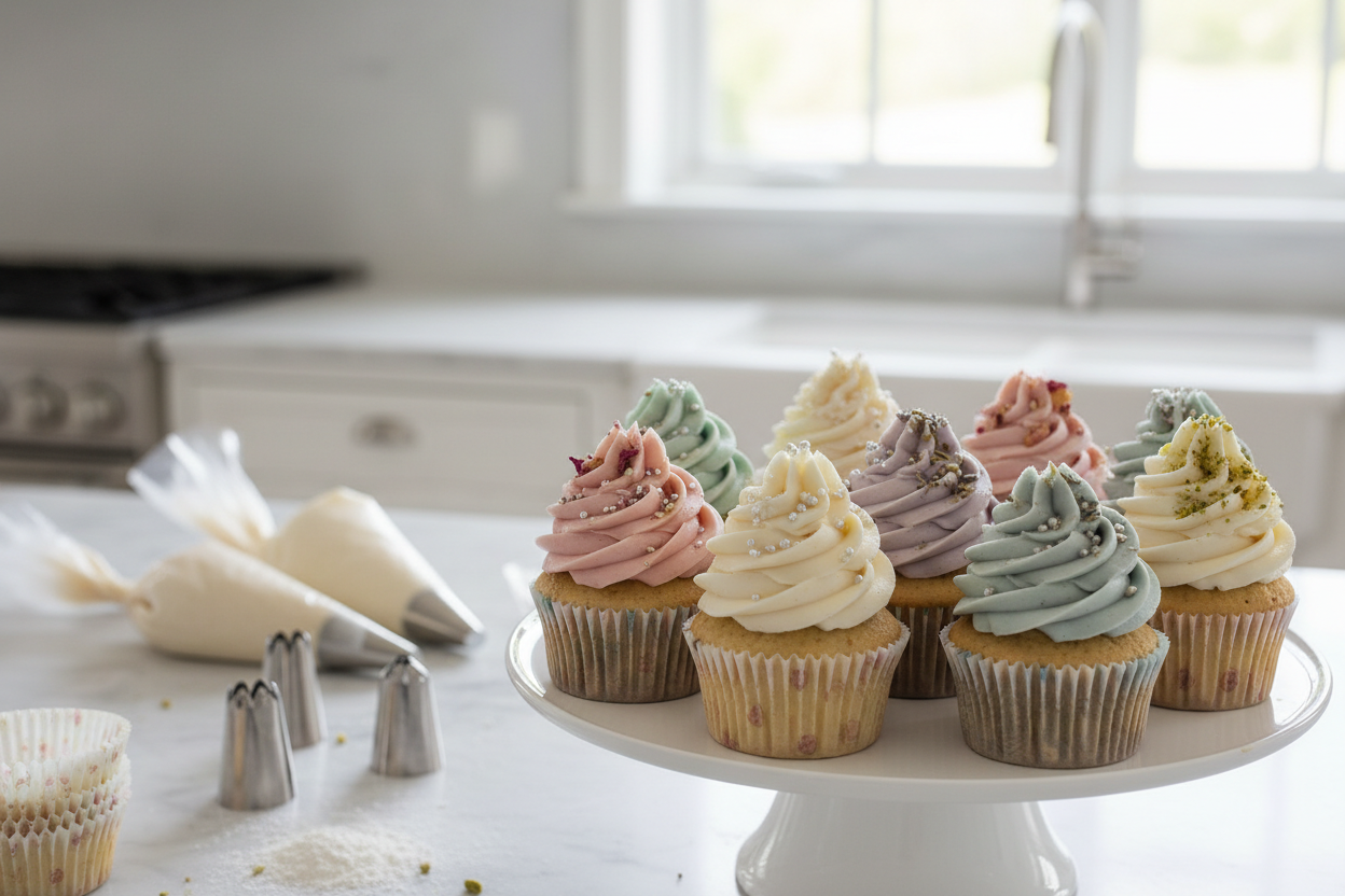 Creating Beautiful Cupcakes with Simple Decorating Essentials
