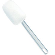 Rubbermaid Commercial Products Cold Spoon Spatula, 9.5-Inch, White - size: 9.5 Inch, style: Spoon Spatula