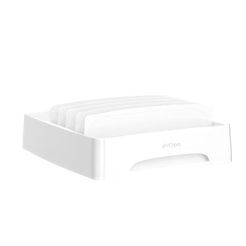 YouCopia StoraLid Adjustable Food Container Lid Organizer for Kitchen Cabinet Storage, Small, 2-Pack - size: Small 2-Pack Classic Edition