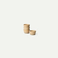 Mora Nano Ramekins Set of 4, 2oz Ceramic Pottery Sauce Cups - Microwave, Oven and Dishwasher Safe - Merrigold - color: Merrigold, size: Nano