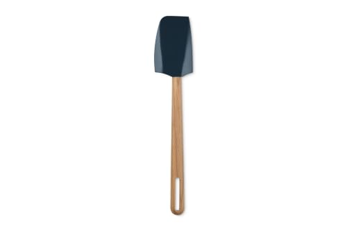 Le Creuset Silicone Signature Medium Spatula, Nuit - color: Nuit, style: Medium Spatula