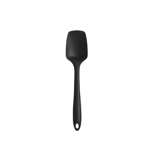 GIR Premium Silicone Seamless Spoonula – Mini, Black - color: Black, size: Mini - 8 IN
