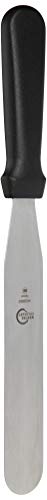 Mercer Culinary Straight Spatula, 8 Inch, Stainless Steel,Black - size: 8 in, style: Straight