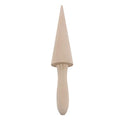 Waffle Cone Roller, Wooden Krumkake Roller, 9.1in Waffle Ice Cream Cone Roller with Ergonomic Handle for Baking Enthusiasts to Make Cones, Waffles and Other Desserts