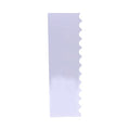PME Tall Patterned Edge Side Scraper for Cake Decorating - Scallop (PS64) - style: Scallop