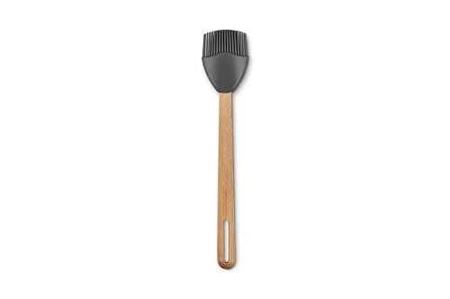 Le Creuset Silicone Signature Basting Brush, Oyster - color: Oyster, style: Basting Brush