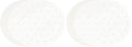 100 PCS Bamboo Steamer Liner, 10" Round Air Fryer Parchment Paper with Holes, White Anti-Stick Steamer Paper (Pack of 2) - size: 10 inch x10 inch x 0.01 inch (Pack of 2)