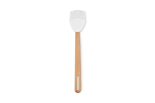 Le Creuset Silicone Signature Basting Brush, White - color: White, style: Basting Brush