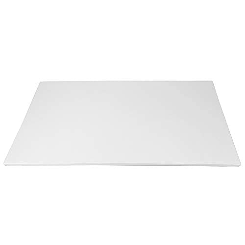 O'Creme Cake Drum Board Half-Sheet Rectangular 1/4 Inch Thick 10 Pack - size: Half
