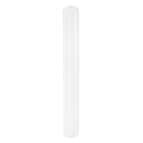 HARFINGTON Fondant Rolling Pin 9 Inch x 0.98 Inch PP Plastic Non-Stick Fondant Roller Dough Roller Kitchen Decorating Tools for Fondant Cookie Pastry Pizza Clay Dough - size: 9 Inch x 0.98 Inch