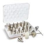 Ateco Cake Decorating Set, 29 Piece, Plastic, - size: #782 29 pc Decorating Tip Set