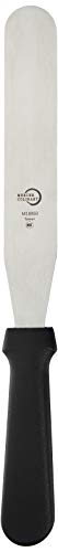 Mercer Culinary Straight Spatula, 8 Inch, Stainless Steel,Black - size: 8 in, style: Straight