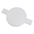 100 Sheets 8 Inch Round Baking Paper Cake Pan Liner Non Stick Grilling Paper Precut Steaming Paper Cookie Baking Paper Circles with Lift Tab for Kitchen Cooking White