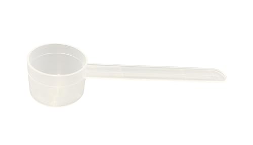 13 mL (13 CC) Long Handle Plastic Measuring Spoon for Coffee, Protein Powder, Pet Food, Spices, Grains, Dry Goods – Food-Grade BPA-Free (Pack of 5) - size: 13 mL | 13 cc
