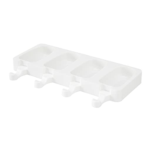 Restaurantware Round Silicone Popsicle Mold, 4-Compartment Tray, 1 Ct - size: 1 Count, style: Round
