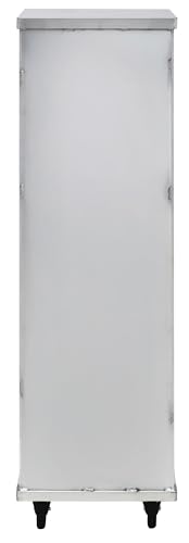 CenPro Commercial Enclosed 40-Tier Aluminum End Load NSF Bun/Sheet Pan Rack with Clear Acrylic Door | Bakeries, Caterers, Kitchens, Restaurants | (#28W-613) - size: 40-Pan Enclosed Glass