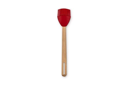 Le Creuset Silicone Signature Basting Brush, Cerise - color: Cerise, style: Basting Brush