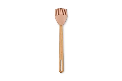 Le Creuset Silicone Signature Basting Brush, Peche - color: Peche, style: Basting Brush