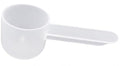 2 Teaspoon (2/3 Tablespoon | 10 mL) Short Handle Plastic Rounded Scoop for Coffee, Protein Powder, Pet Food, Spices, Grains, Dry Goods – Food-Grade BPA-Free (Pack of 1) - size: 10 mL | 2 Teaspoon