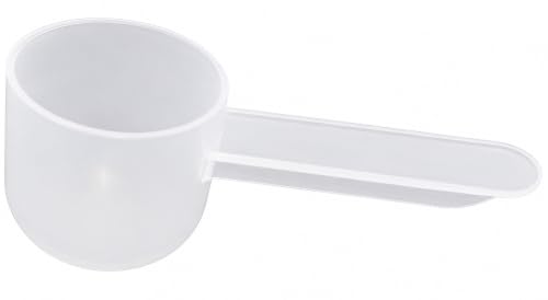 2 Teaspoon (2/3 Tablespoon | 10 mL) Short Handle Plastic Rounded Scoop for Coffee, Protein Powder, Pet Food, Spices, Grains, Dry Goods – Food-Grade BPA-Free (Pack of 1) - size: 10 mL | 2 Teaspoon