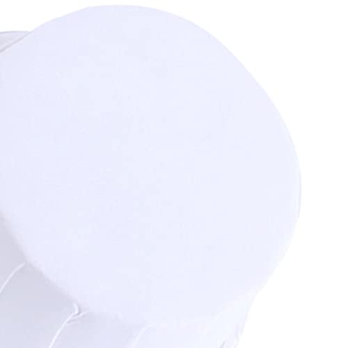 100Pcs Mini Baking Cups, Mini Muffin Cups (Pure White) - color: White
