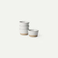 Mora Mini Ramekins Set of 4, 8oz Ceramic Pottery Baking Dishes - Microwave, Oven and Dishwasher Safe - Oat - color: Oat, size: Mini