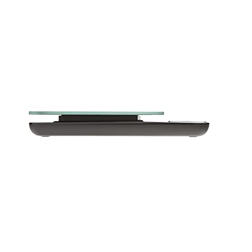 Taylor Glass Top Food Scale with Touch Controls, 11 lb Capacity, Sleek Black Design for Precision Food Measurement in Grams and Ounces (Pack of 4) - size: 11 Pounds (Pack of 4)