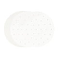 100 PCS Bamboo Steamer Liner, 10" Round Air Fryer Parchment Paper with Holes, White Anti-Stick Steamer Paper - size: 10 inch x10 inch x 0.01 inch