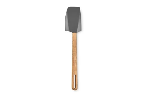 Le Creuset Silicone Signature Medium Spatula, Oyster - color: Oyster, style: Medium Spatula