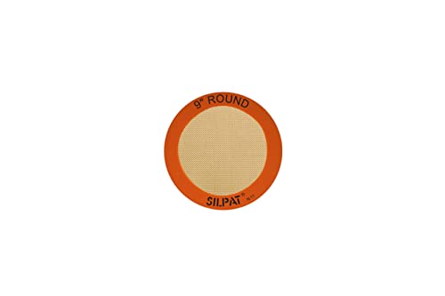 Silpat The Original Round Cake Liner Non-Stick Silicone Baking Mat, 9"