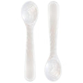 Patelai 2 Pieces Mother of Pearl Caviar Spoons Round Handle, 10cm/3.93 Inch - size: 3.93 inches
