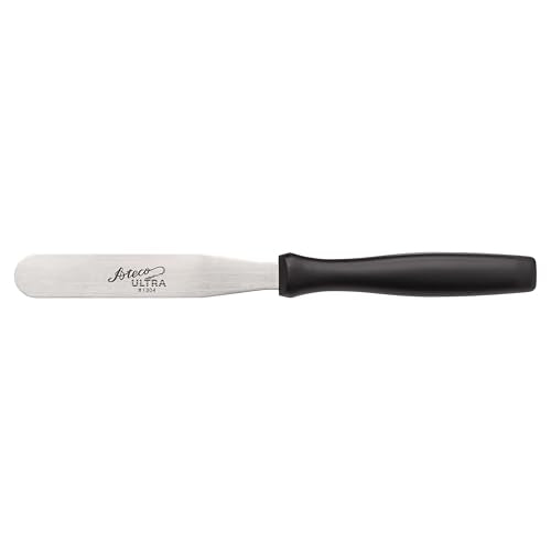 Ateco Ultra Straight Spatula With Stainless Steel Blade, 4-1/4", Silver - style: Straight - 4.5"