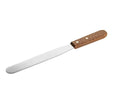Soro Essentials- 8” Stainless Steel Baker Spatula with Wooden Handle- Straight Blade Cake Icing Spatula Frosting Spatula for Cake Decorating Pastry and Baking for Home Kitchen Restaurant - size: 8 Inch
