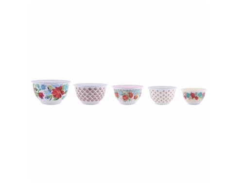 Melamine Mixing Bowl Set (Spring) - color: Spring - 10pcs - Melamine