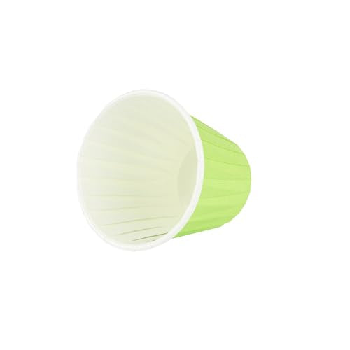 Restaurantware 4 oz Round Green Paper Eco Tall Baking Cup, 200 Pack - color: Eco Green, size: Tall