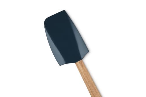 Le Creuset Silicone Signature Medium Spatula, Nuit - color: Nuit, style: Medium Spatula