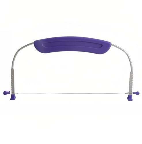 Adjustable Cake Leveler Cutter for Leveling Tops, Suitable for 10 Inch Cake, (purple Cake Leveler) - color: purple Cake Leveler