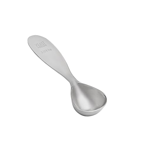 Fox Run Stainless Steel Yeast Measuring Spoon, 2.25 Teaspoons, 0.25 Ounces - size: 2.25 teaspoons (0.25 ounces)