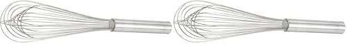 Winco Stainless Steel Piano Wire Whip, 16-Inch (Pack of 2) - size: 1 Count (Pack of 2)