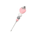 Biscuit Cookie Icing Pin,Fondant Cake Icing Pin, Biscuit Sugar Stir Pin, Baking Pin Stainless Steel Pin Icing Sugarcraft Cake Decorating Needle Tool