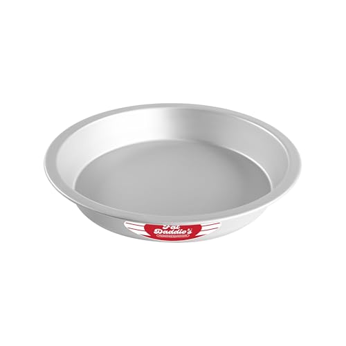 Fat Daddio's PIE-10 Anodized Aluminum Pie Pan, 10 x 1.5 Inch - size: 10 x 1.5 Inch