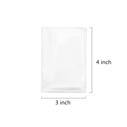 400 Clear Treat Cello Bags and Ties 3x4 in - size: 3'' x 4''