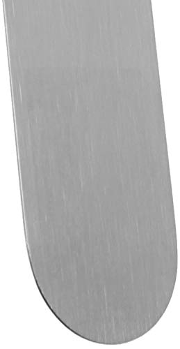Mercer Culinary Offset Spatula, 8 Inch, Stainless Steel, 8" x 1 3/8" (20.3 x 3.5 cm), Black - size: 8 in, style: Offset