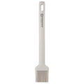 Wagensteiger Light Gray Cooking Brush: Heat Resistant Food Grade Silicone, Non-stick Cookware Safe, Silicone Pastry & basting Brush, Flexible Bristle Design (10.63inch x 1.97inch) - size: 10.63inch x 1.97inch