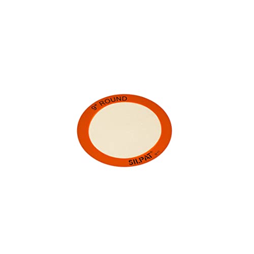 Silpat The Original Round Cake Liner Non-Stick Silicone Baking Mat, 9"