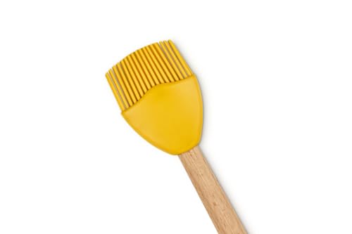 Le Creuset Signature Silicone Basting Brush, Nectar - color: Nectar, style: Basting Brush