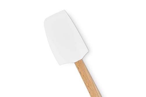 Le Creuset Silicone Signature Medium Spatula, White - color: White, style: Medium Spatula
